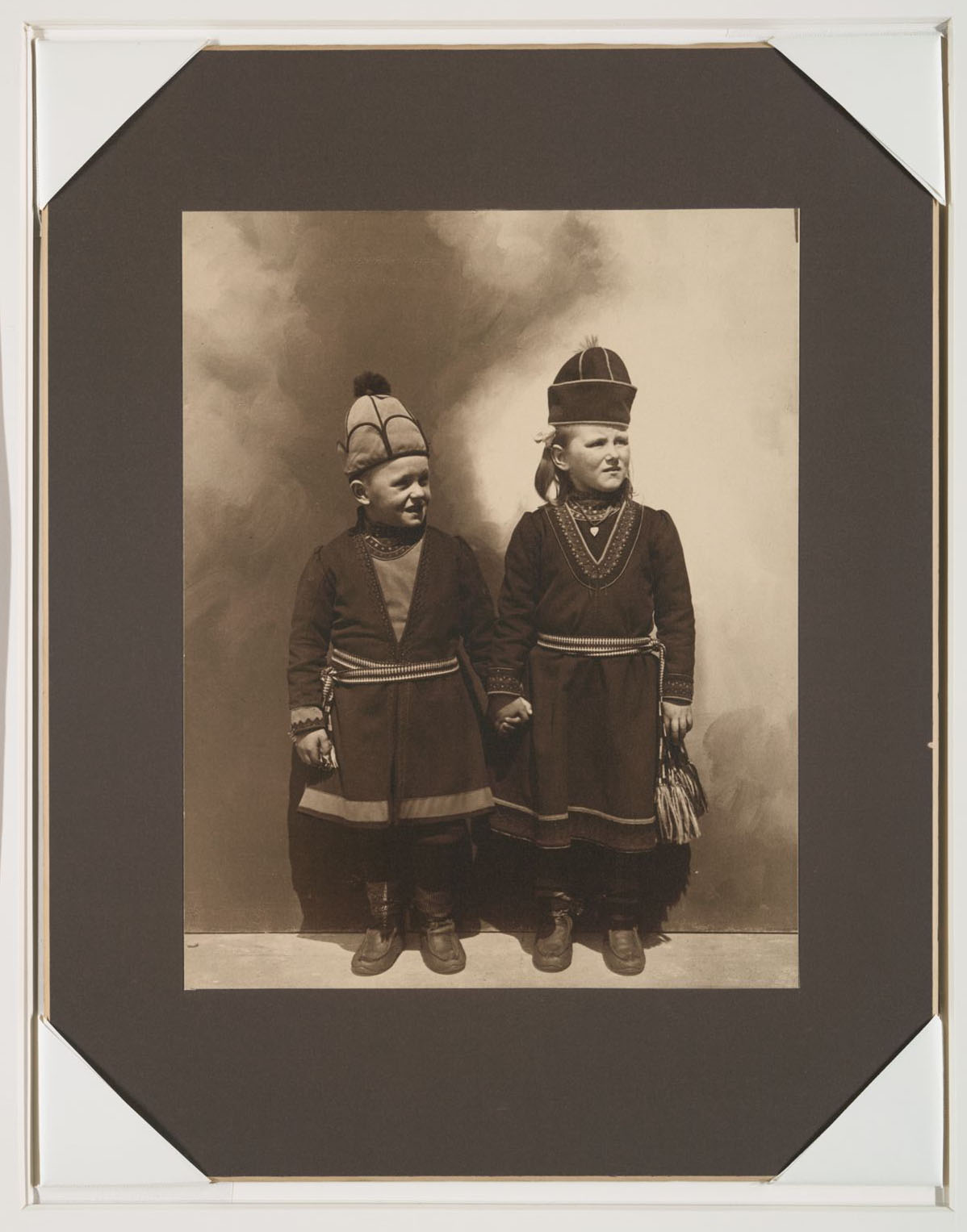 Sami children, possibly from Sweden.